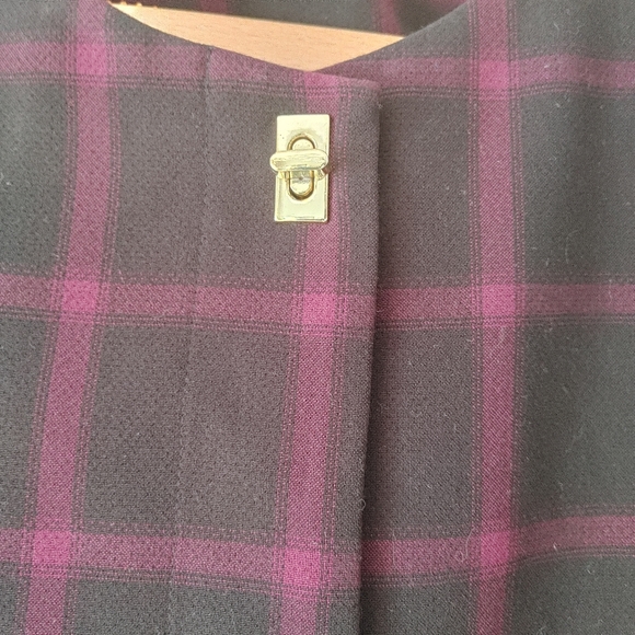 Athena Marie Blazer Jacket Black/Purple Size L - Picture 3 of 10